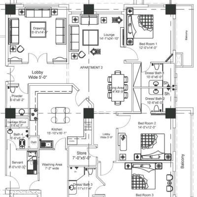 Askari 10 Luxury Apartments on Installment Plan