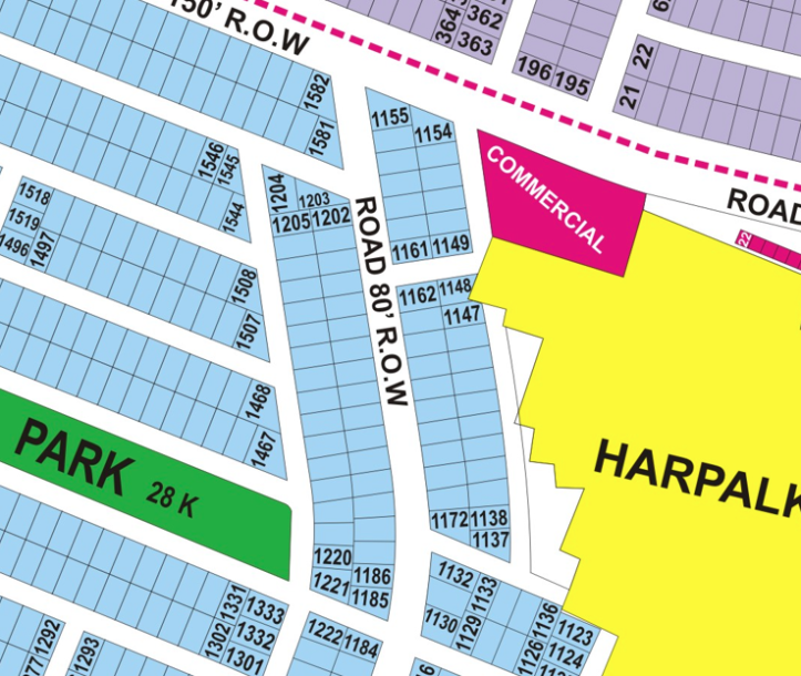 C-1155 Residential Plot For Sale In DHA Phase 9 Prism-1