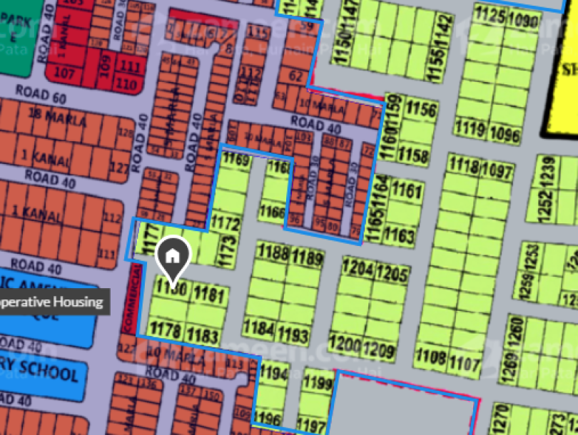 M-1180 Corner Residential Plot For Sale In DHA Phase 9 Prism-1