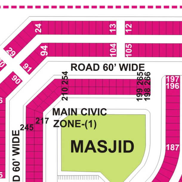 Strategically Located 8 Marla Commercial Plot in DHA 9 Prism Zone 1-1