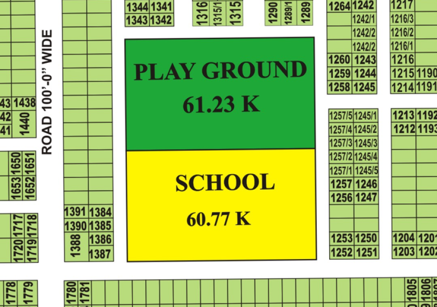 Corner 1 Kanal Plot in DHA Phase 7 - Ideal for Construction.-1