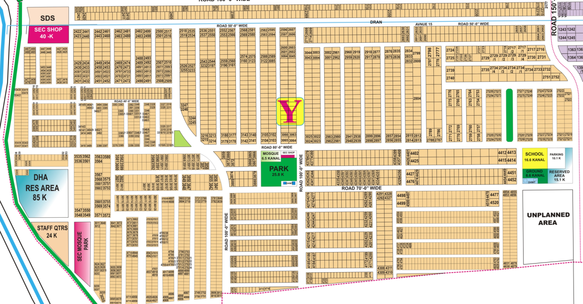 10 Marla Plot for Sale in DHA Phase 7, Block Y, Lahore, with Prime Location & Luxury Amenities-1