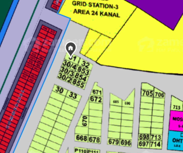 P-312 Plot For Sale In DHA Phase 7-1