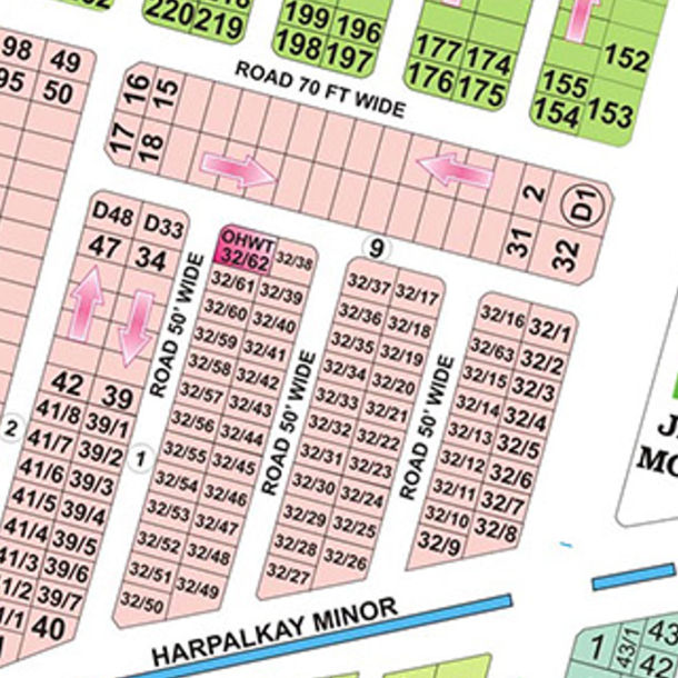 Strategically Located 1 Kanal Plot in DHA 6"Block D-1