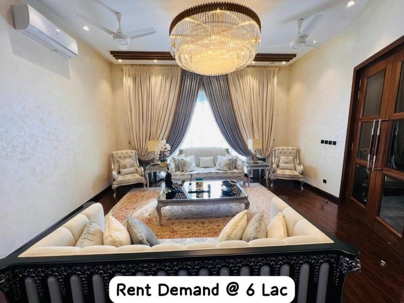 1 kanal fully furnished modern House for Rent  in DHA phase 6 Rent: 6 lacs-7