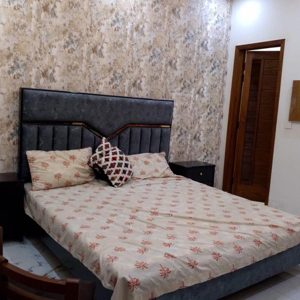 Furnished Portion Available for Family only 1 Bedroom In Johar Town Lahore-1