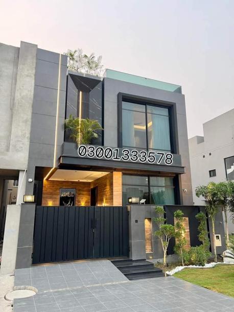 5 Marla Brand New Ultra Modern Design House Fully Furnished For Sale In DHA Lahore.-1