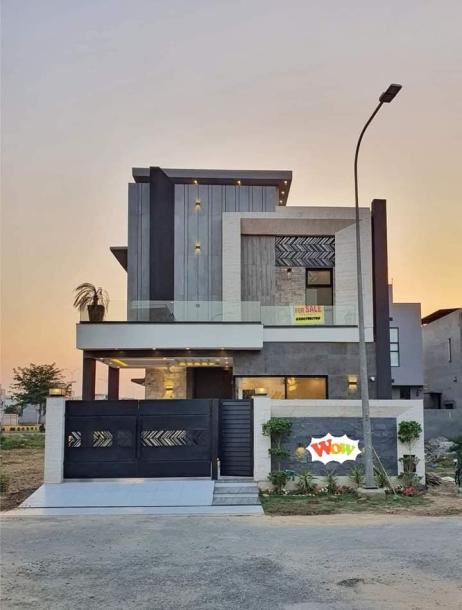 5 Marla Brand New Ultra Modern Design House For Sale In DHA Rahbar phase 11 Sector 2-1