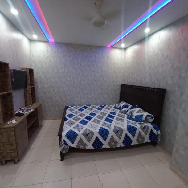 Fully Furnished Apartment 2nd Floor Rent 1 Bedroom In Johar Town Phase 2 Lahore-6