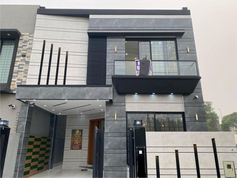 5 Marla Brand New Ultra Modern Design House Available For Sale In DHA Rahbar Lahore On 50ft Road-1