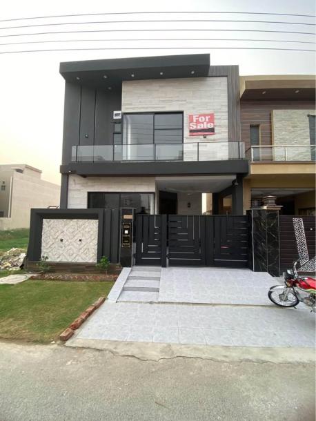 5 Marla Brand New Modern House For Sale In DHA Phase 11 Rahbar Lahore.A+ Solid Construction.-1