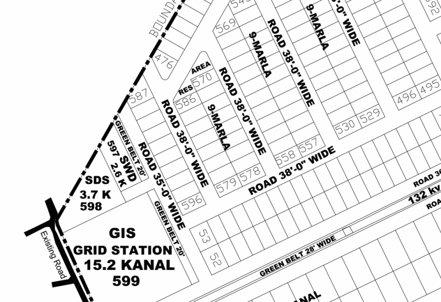 Invest in Luxury: 9 Marla Residential Plot in DHA Phase 4-1