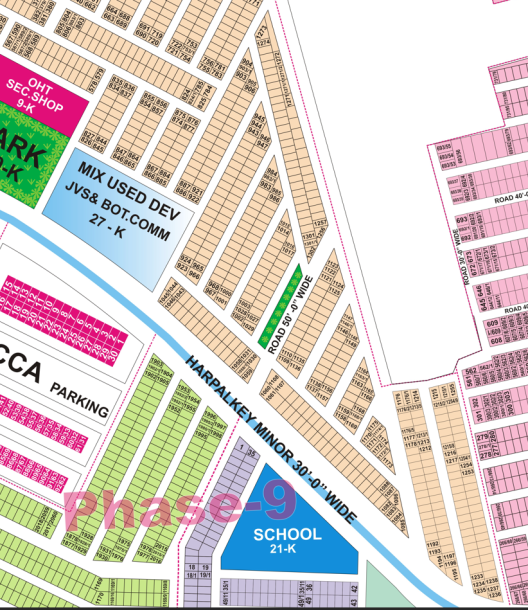 5 Marla Plot for Sale in DHA Phase 9 Town, Block B, Lahore - Close to Commercial Area-1