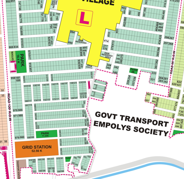 L-514 Residential Plot For Sale In DHA Phase 9 Prism Lahore-1