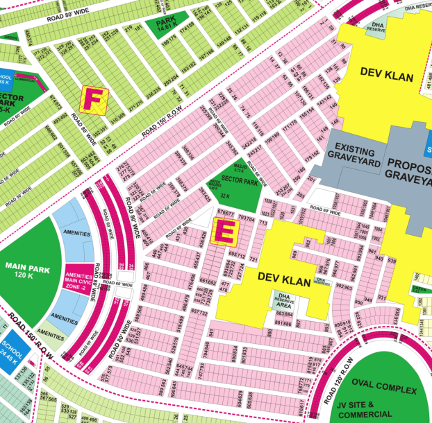 DHA Phase 9 Prism Prime Location Plots for Sale-1