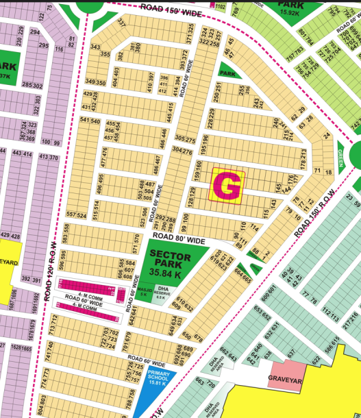 G-303 Residential Plot For Sale In DHA Phase 9 Prism Lahore-1