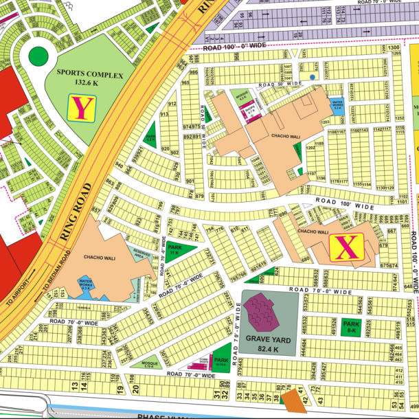 X-970 Residential Plot For Sale In DHA Phase 8-1