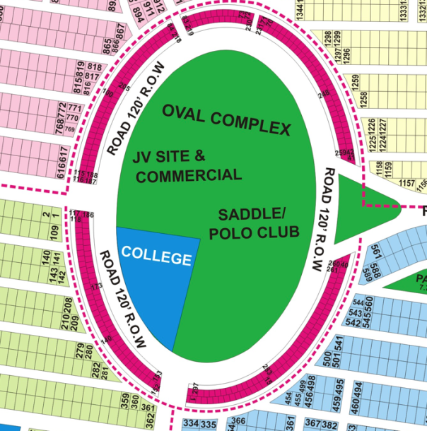 Premium Location: 4 Marla Commercial Plot in DHA Phase 9 Oval-1