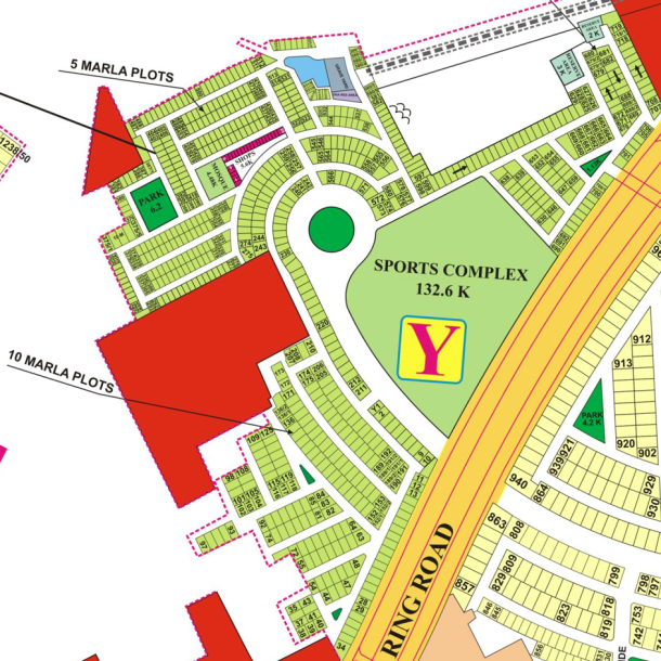 Y-673 Residential Plot For Sale In DHA Phase 8 Lahore-1