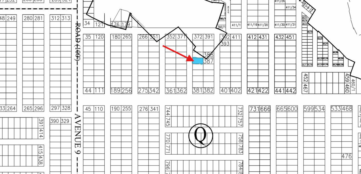 1 Kanal Residential Plot For Sale Q - 376 Demand 270 Lac In DHA Phase 7-1