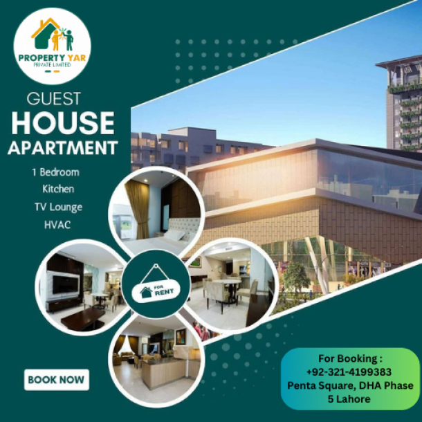 Luxurious Apartments available for Rent and Sale Penta Square DHA Phase 5 Lahore-1