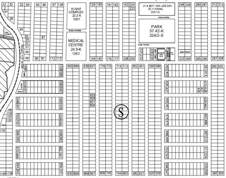 2 Kanal Plot For Sale In DHA Phase 7-1