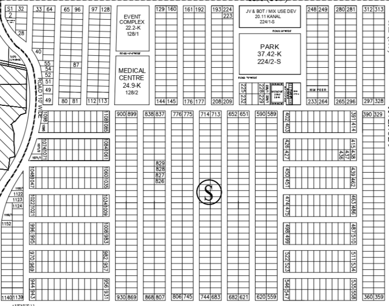 1 Kanal Plot For Sale In DHA Phase 7-1