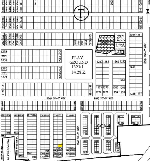 10 Marla Plot For Sale T-1733 Demand 170 Lac In DHA Phase 7-1