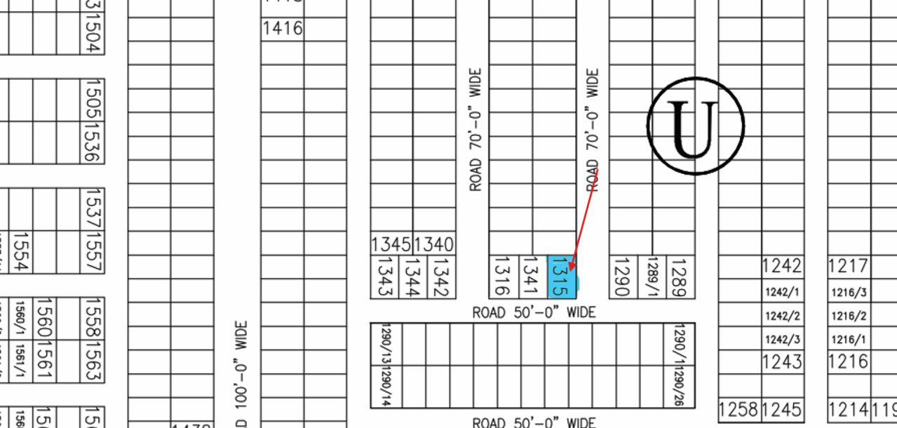 24.5 Marla Residential Corner Plot For Sale U-1375 Demand 415 Lac In DHA Phase 7-1