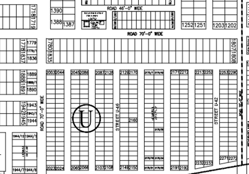 70 Feet Rod Plot For sale In DHA Phase 7-1