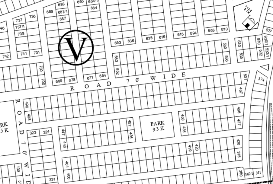 1 Kanal Plot For Sale In DHA phase 8-1