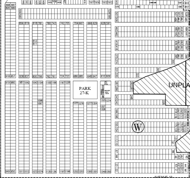 1 Kanal Plot Available For sale In DHA Phase 7-1