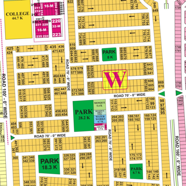 W-251- Residential Plot For sale-1