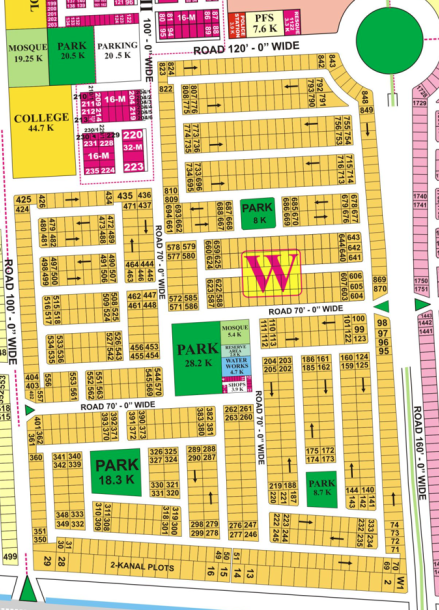 W-251- Residential Plot For sale-1