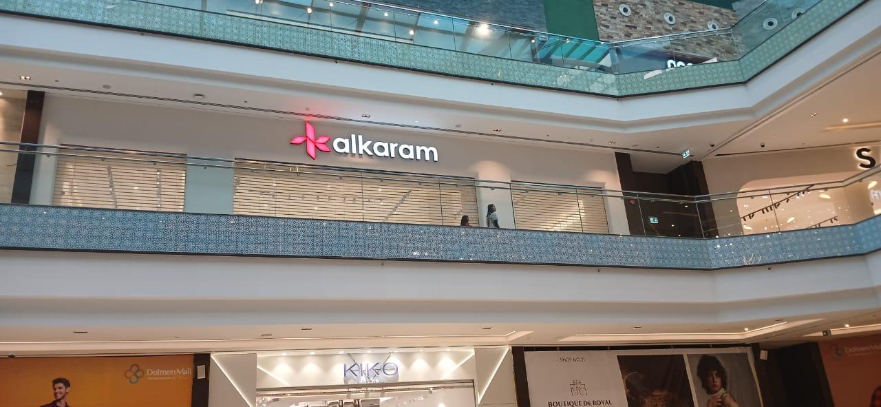 alkaram Dolmen Mall DHA PHASE 6 Lahor