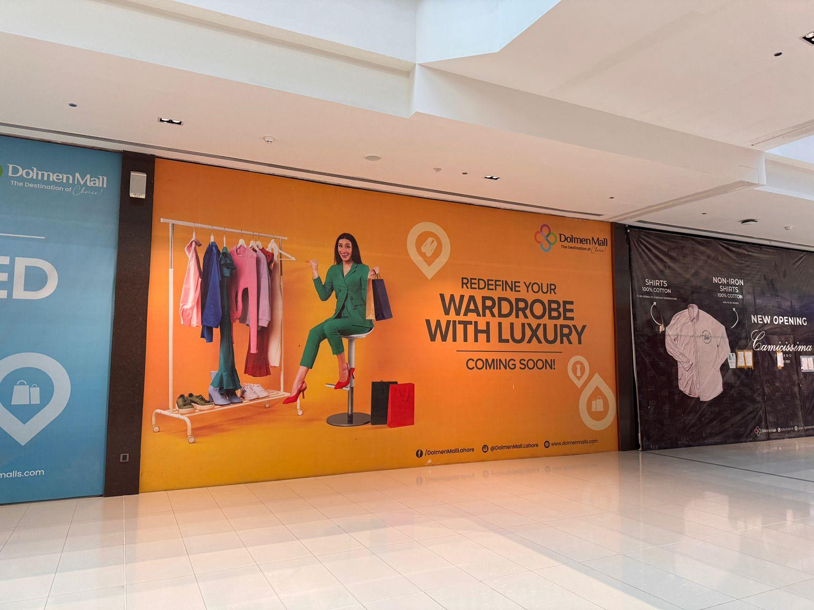 WARDROBE with Luxury Dolmen Mall DHA PHASE 6 Lahore