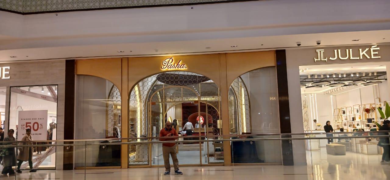 Pasha is fabric cloth brand in Pakistan for gents now open in Dolmen Mall DHA Lahore.