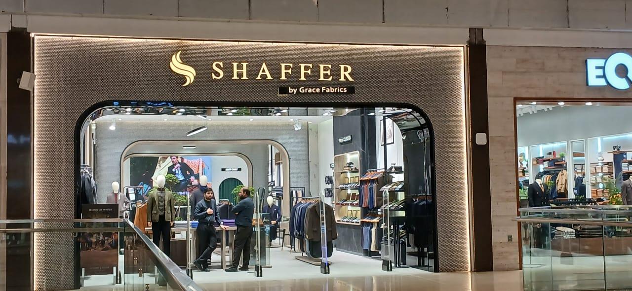 Shaffer is a gents clothing brand in Pakistan, which is now open Dolmen Mall DHA, Lahore.