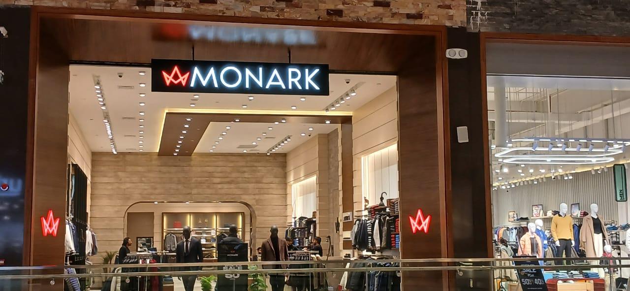 Monark is informal and formal clothes brand for men and now available in Dolmen Mall DHA, Lahore.