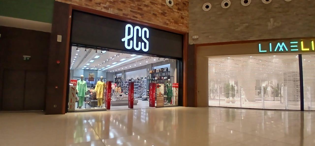 ECS is ladies based shoes and clothes brand now open in Dolmen Mall DHA Lahore.