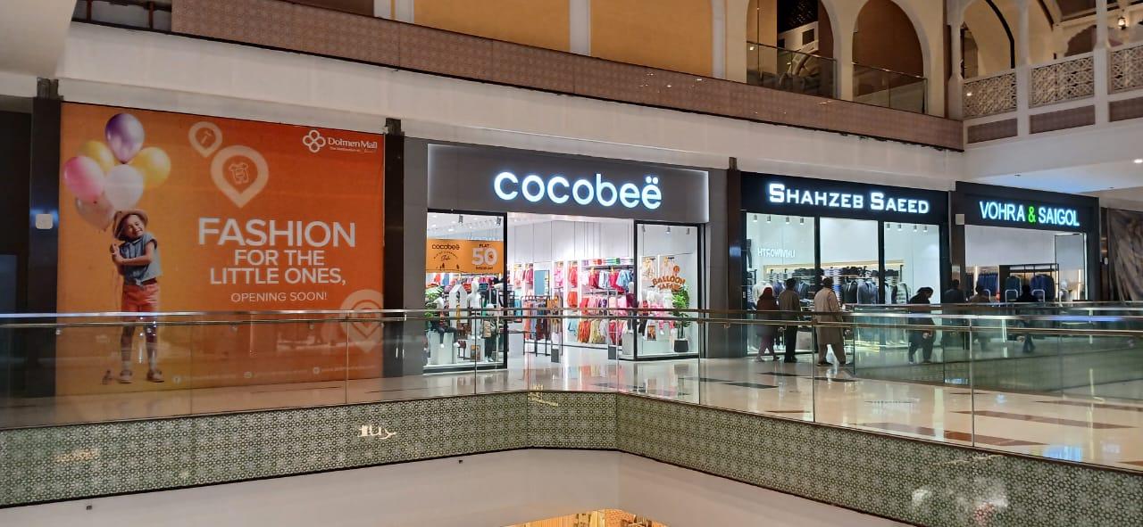 Cocobee is also a kids wearing brand, which is now open in Dolmen Mall DHA, Lahore.