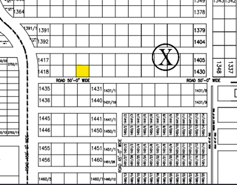 2 Kanal Plot For Sale X-1421 Demand 725 Lac In DHA Phase 7-1