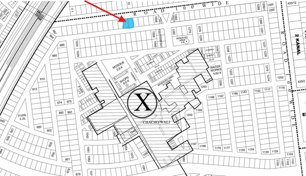 2 Kanal Pair Plot For Sale X - 1000 + 1001 Demand 835 Lac In DHA Phase 8-1