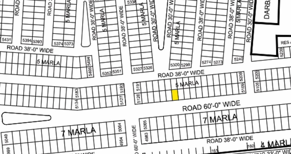 5 Marla Residential Plot For Sale In DHA Phase 7-1