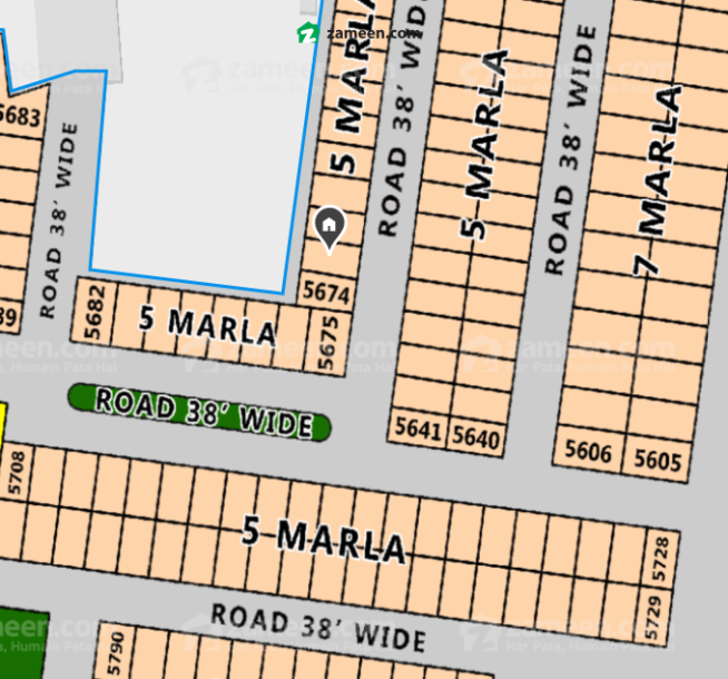 5 Marla Plot For Sale In DHA Phase 7-1